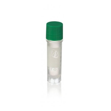 DWK LIFE SCIENCES CryoELITE 2.0ml Cryogenic Vials, Sterile, Green, 500/cs, 500PK 212321-G